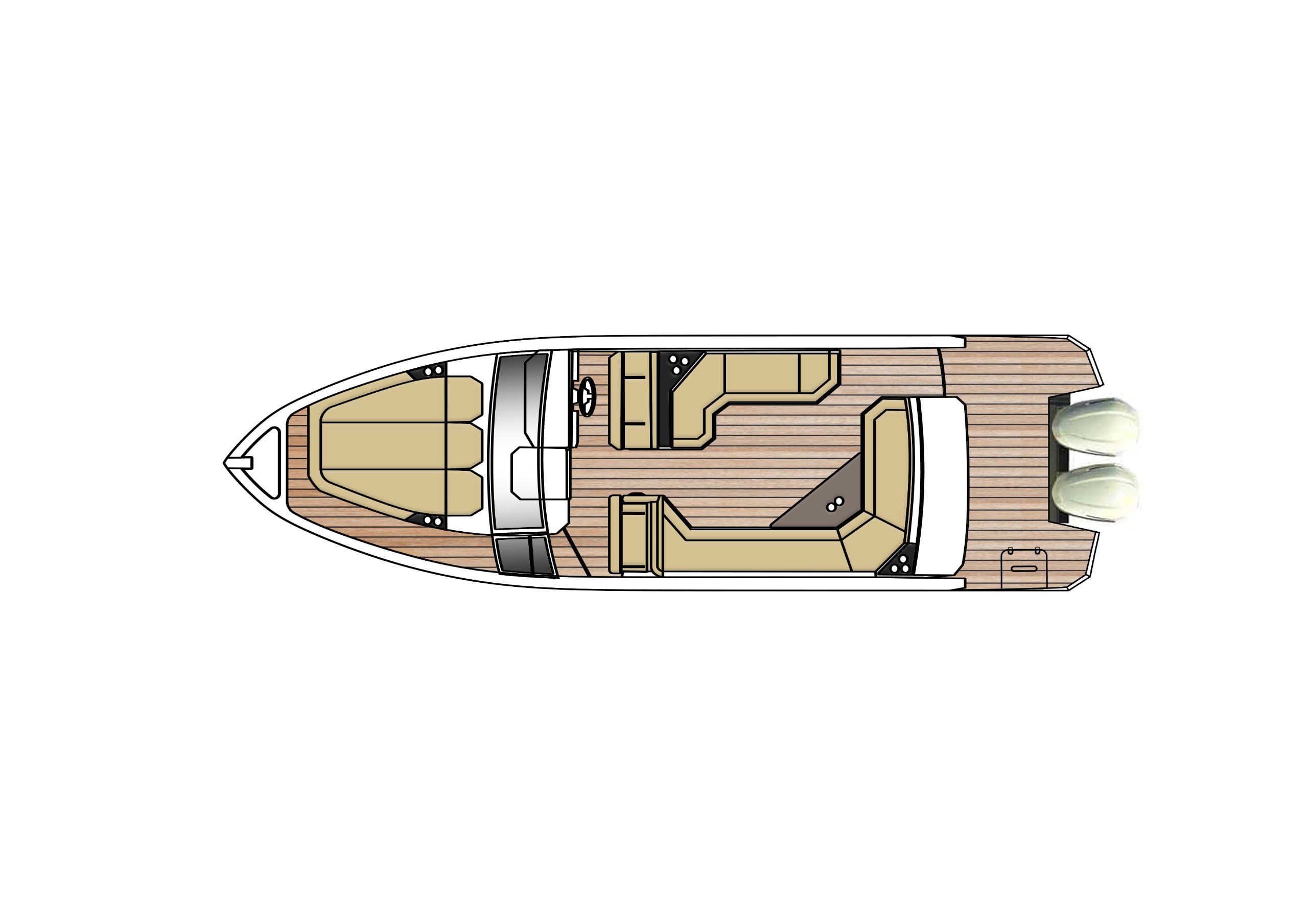 Armatti 340 Solarium: novo barco de 34 pés é lançado por estaleiro catarinense
